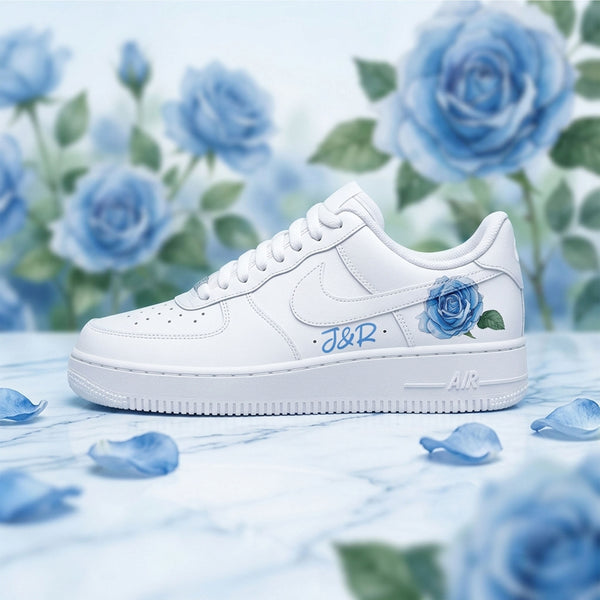 Blaue Rosen – KOSTENLOSE PERSONALISIERUNG MIT NAMEN!