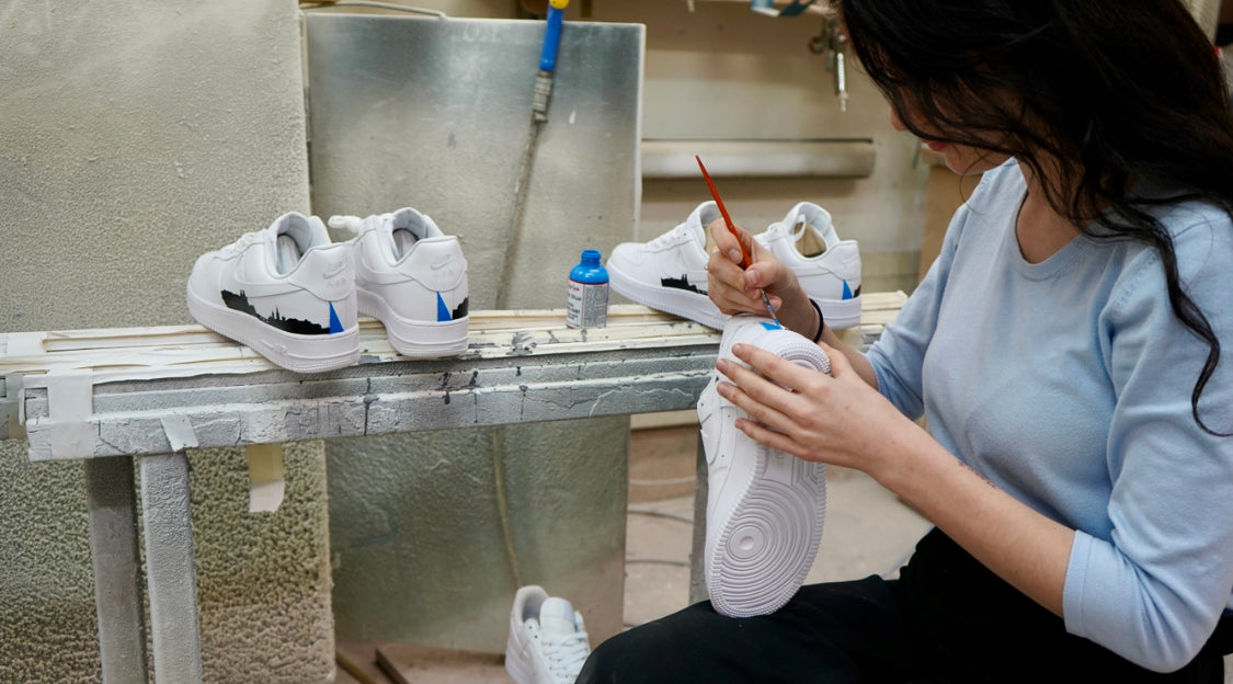 Sneaker Workshop bei Custom Sneakers Schweiz