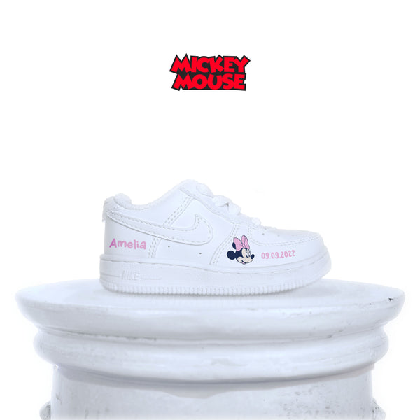 Baby Sneaker Personalisiert Minnie Mouse