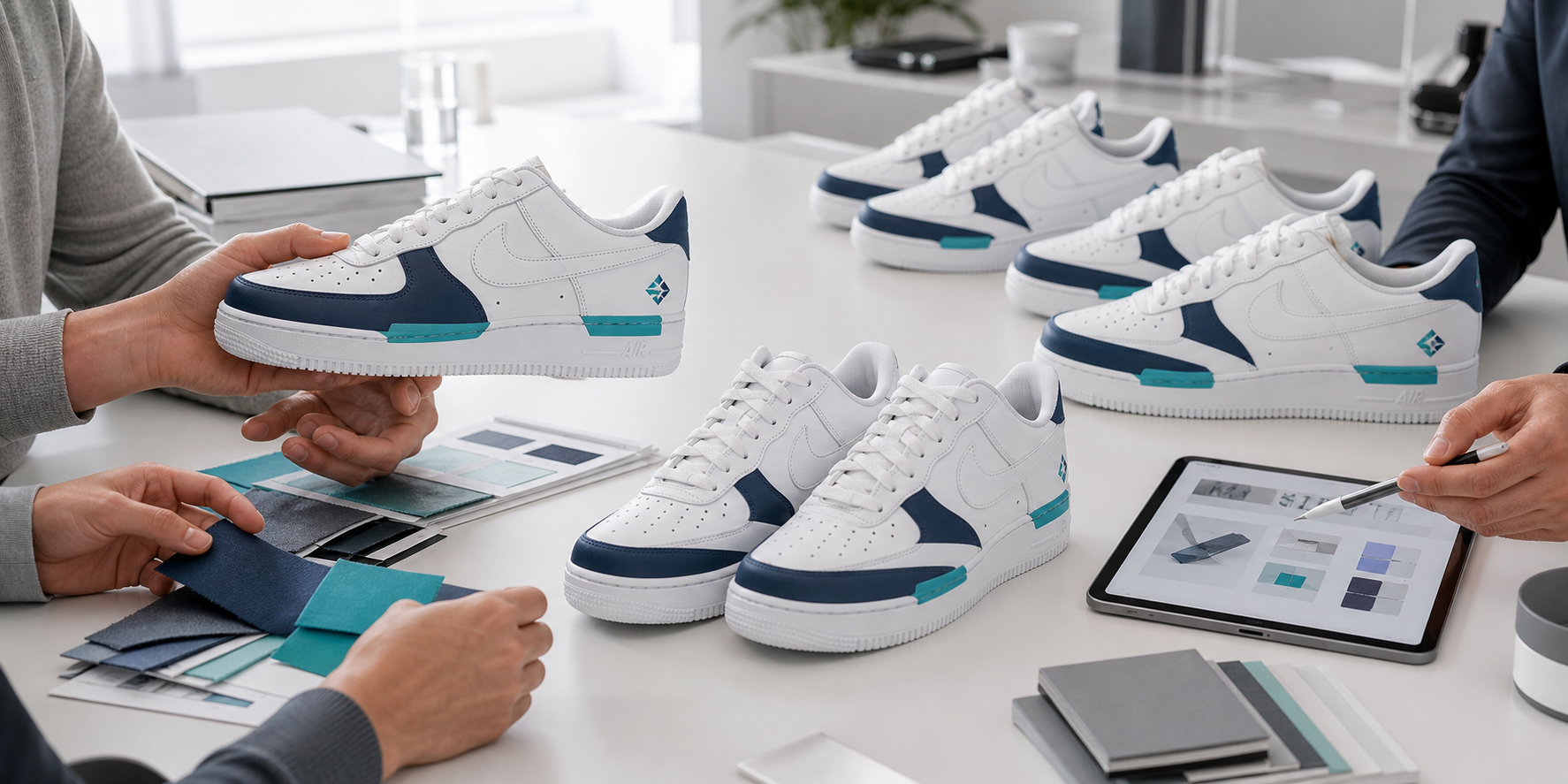 Individuelle Custom Sneaker für Unternehmen