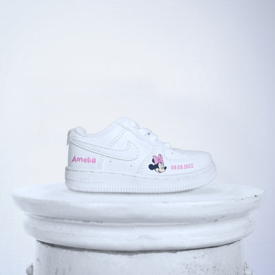 Baby Sneaker Personalisiert Minnie Mouse-Custom Sneakers Schweiz